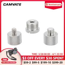 CAMVATE-Adaptador de tornillo de micrófono, 5/8 Accesorio con "-27 hembra a 3/8"-16 macho + 5/8 "-27 hembra a 1/4"-20 macho + 1/4 "-20 hembra a 5/8"-27 macho 2024 - compra barato