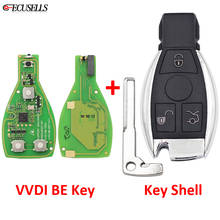 Xhorse VVDI BE Key Pro para Benz V1.5, Chip de llave remota PCB, versión mejorada, carcasa de llave de coche inteligente, puede convertir Tokens a herramienta MB BGA 2024 - compra barato