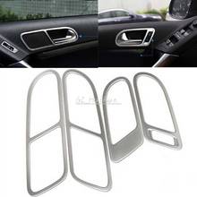 For Volkswagen VW Tiguan 2010 2011 2012 2013 2014 2015 ABS Interior Door handle bowl frame cover trim 4pcs 2024 - buy cheap