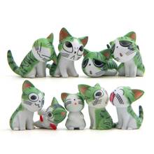 9Pcs/Set Anime Chi's Sweet Home Green Cat Action Toy Figures 2-3CM 2024 - buy cheap