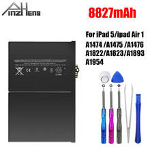 Аккумулятор для планшета PINZHENG для iPad 5 Air 1, сменная батарея A1474, A1475, A1476, A1822, A1823, A1893, A1954, 8827 мАч 2024 - купить недорого