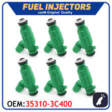 6PCS/lot Original Quality Fuel Injector Nozzle 35310-3C400 For Hyundai Kia Sedona Sorento Santa Fe 3.5L V6 353103C400 FJ1106 2024 - buy cheap