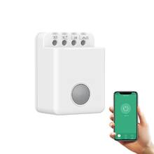 BroadLink-interruptor de luz inteligente Bestcon MCB1, módulo de automatización, funciona con Google Home y Alexa 2024 - compra barato