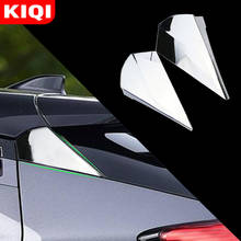 KIQI-moldura para ventana trasera de coche, pegatinas de lentejuelas para Toyota CHR C-HR, 2016, 2017, 2018, 2019, 2020, accesorios 2024 - compra barato