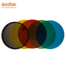 Аксессуары Godox для вспышки Speedlite аксессуары Godox Ad180 Ad360 AD200 фильтр для цвета (красный, синий, зеленый, желтый) 2024 - купить недорого