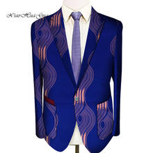 Danshiki African Bazin Men Blazer African Dashiki Men Clothes Wedding Party Dress Suit Blazer Jacket Tops Coat Casual WYN761 2024 - buy cheap