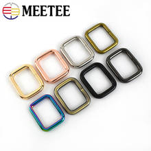 5/10/20Pcs 25mm Rectangle Metal Ring Buckles Strap Webbing Belt Buckle Ribbon Clasp Handbag Strap Clip Adjuster DIY Accessories 2024 - buy cheap