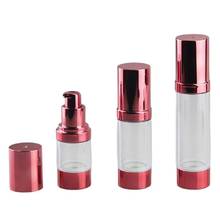 30ML wine red plastic airless pump bottle lotion/emulsion/serum/liquid foundation/whitening essence skin care cosmetic packing 2024 - buy cheap