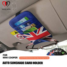 Universal Car Bank Click Cards Card Case For Mini Cooper F55 F56 F60 R55 R56 R60 R61 Countryman Clubman Paceman Union Jack Auto 2024 - buy cheap