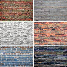 Laeacco Brick Wall Children Portrait Indoor Decor Photographic Backdrop Background For Photo Studio Props Photocall Photophone 2024 - buy cheap