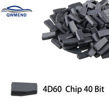 QWMEND For Ford 4D60 ID60 Chip 40 Bit1 PCS Carbon Blank Chip For Ford Fiesta Connect Focus Mondeo Ka Transponder Chip ID 60 2024 - buy cheap