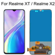 TFT ЖК-дисплей для OPPO realme X2 emx91, кодирующий преобразователь сенсорного экрана в сборе сменный ЖК-дисплей для телефона 6,4" 2024 - купить недорого