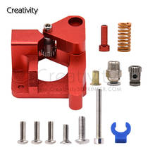 Creativity Aluminum Upgrade Dual Gear Mk8 Extruder for Extruder CR10 CR-10S Pro RepRap 1.75mm 3D Parts Drive Feed Double Pulley 2024 - buy cheap