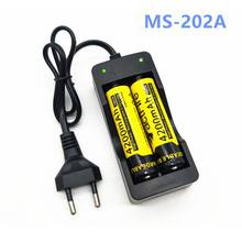 18650 Battery Charger US/EU Plug 2 Slots Smart Charging Safety Fast Charge 18650 Li-ion Rechargeable Battery Charger 2024 - buy cheap