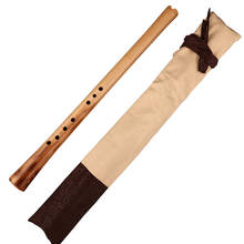 Flauta vertical profissional de 6/8 furos, instrumento musical, flauta nanxiao de madeira xiao com bolsa, também para iniciantes 2024 - compre barato