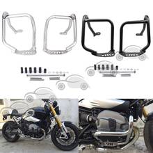 New Motorcycle Upper Front Engine Guard Crash Bar Protection For BMW R1200 NINET 2014 2015 2016 Black 2024 - buy cheap