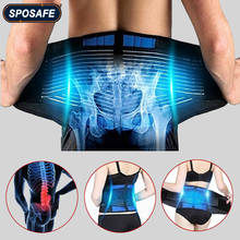 Cinturones de soporte Lumbar de neopreno para Fitness, faja de cintura ajustable, diseño de doble presión Superior, soporte de espalda 2024 - compra barato