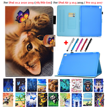 Funda for iPad 7 8 th Gen Case for Apple iPad 10.2 Case 2020 A2197 A2198 A2200 Smart Shell for iPad Air 3 Case 10.5 Stand Capa 2024 - buy cheap