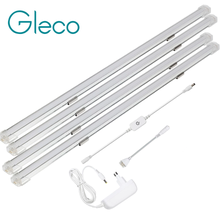 4PCS x 50CM LED Bar Light Touch sensor Dimmer 24V Seamless Connecting Ultra thin hard Strip Light Kitchen under Cabinet Light 2024 - buy cheap