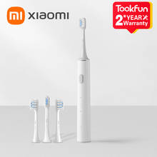 2021 XIAOMI MIJIA T300 электрическая зубная щетка умная ультразвуковая щетка для отбеливания зубов вибратор беспроводной очиститель гигиены полости рта 2024 - купить недорого