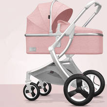 8.9Kg Adjustable Luxury Baby Stroller 3 in 1 Portable High Landscape Luxury Stroller Hot Mom Pink Stroller Travel Pram Pushchair 2024 - buy cheap