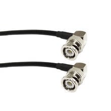 BNC Male Right Angle to Plug RA 90-degree Cable Assembly RG58 50cm/100cm Wholesale New 2024 - buy cheap