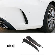 Car Styling Rear Bumper Air Outlet Decoration Cover Trim Carbon Look Stickers For Mercedes Benz C Class W205 Auto Accessories 2024 - buy cheap