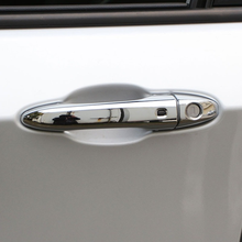 ABS Автомобильная Защитная крышка для дверных ручек, крышки для дверных чаш, подходят для Jeep Compass второго поколения 2017 2018 2019 аксессуары 2024 - купить недорого