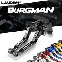 For Suzuki Burgman 650 Motorcycle Adjustable Folding Extendable Brake Clutch Lever Burgman650 2003-2018 2013 2014 2015 2016 2017 2024 - buy cheap