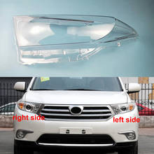 Para toyota highlander 2012 2013 2014 protetor de farol, cobertura transparente, invólucro de abajur 2024 - compre barato