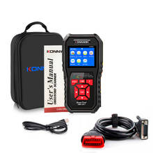 KONNWEI-herramienta de diagnóstico automotriz KW850, autoescáner OBD2 Universal, revisión de motor, lector de códigos, color negro 2024 - compra barato