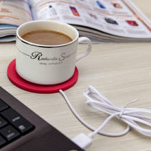 5V USB силиконовые тепла подогреватель молока Чай Кофе Кружка Горячие напитки чашка 2024 - купить недорого