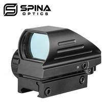 Hunting Optics 1x22x33 Compact Reflex Red Green Dot Sight Riflescope 4 Reticle Holographic Sight Fit 20mm Rails for Airsoft 2024 - buy cheap