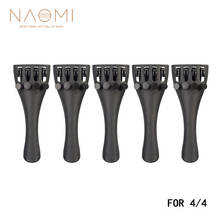 NAOMI 4/4 Violin Tailpiece 5PCS Violin Carbon Fiber Tailpiece For 4/4 Violin Parts & Accessories  New 2024 - buy cheap