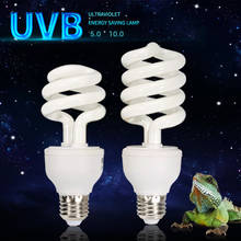 Лампа для обитания, 13 Вт, 26 Вт, UVB 5,0, UVB10.0, лампа для рептилий, лампа для черепахи, ящерица, змея игуаны 2024 - купить недорого