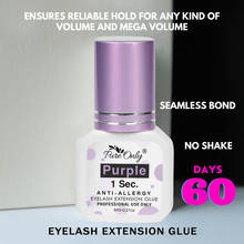 8ml 1s Fast Drying Eyelash Extension Glue Private Label Professional Sensitive Lash Strong Adhesive Eyelashes Clear Glue Korea 2024 - buy cheap
