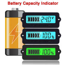 IC Battery Capacity Tester Voltmeter Indicator 12V LY6W Lead Acid LiPo LCD Display Battery Capacity Meter Power Detect Digital 2024 - купить недорого