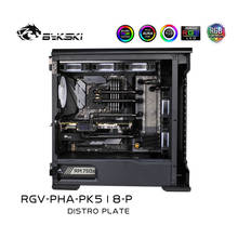 BYKSKI Acrylic Board Water Channel Solution Use for Phanteks PK518/600S P500 Case /Kit for CPU and GPU Block / Instead Reservoir 2024 - buy cheap