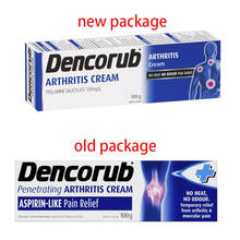 Dencorub-crema Original para artritis, sin calor y sin olor, reumatismo, Lumbago, Fibrositis, dolor de espalda, músculos, alivio del dolor 2024 - compra barato