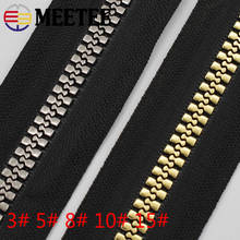 Meetee 4M 3# 5# 8# 10# 15# Resin Zipper Coded Coil Large Zippers for Jacket Outdoor Tent Decoration Zip DIY Sewing Accessories 2024 - buy cheap