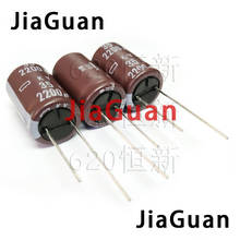 20 pces novo CHEMI-CON nippon ky 35v2200uf 16x25mm capacitor eletrolítico 2200 uf 35 v ncc 35 v 2200 uf ky 2200 uf/35 v 2024 - compre barato