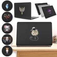 Funda de ordenador para Apple Macbook Air 13 "A2337 (M1)/Air 11" A1370 A1465/Macbook 12 "(A1534) -funda rígida con estampado negro mate para portátil 2024 - compra barato