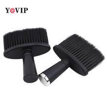 Professional Soft Black Neck Face Duster Brushes Barber Hair Clean Hairbrush Salon Cutting Hairdressing Styling Tool Beard Brush 2024 - buy cheap