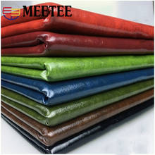 Meetee 0.9mm 50x68cm Self-adhesive PU Synthetic Leather Faux Fabric for Sofa Repair Refurbished Home Textile Handbag Material 2024 - buy cheap