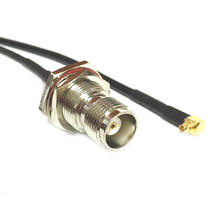 Новый TNC гнездо Гайка переключатель MMCX штекер правый угол Pigtail кабель RG174 оптовая продажа 20 см/50 см/100 см 2024 - купить недорого