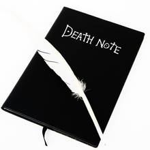 New Death Note Cosplay Notebook & Feather Pen Book Animation Art Writing Journal 2024 - buy cheap