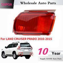 Capqx amortecedor traseiro refletor luz da lâmpada foglight nevoeiro lâmpada 81590-0g010 para land cruiser prado 2010 2011 2012 2013 2014 2015 2024 - compre barato