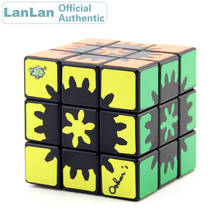 LanLan-Cubo mágico profesional para niños, juguete educativo oculto en el interior, de velocidad Neo, 3x3x3 2024 - compra barato