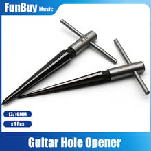 Guitar Bridge Pins Hole Pickup Endpin Hole Reamer Tapered 5-degree 6 Fluted Acoustic Guitar Woodworker Luthier Tool Accessories 2024 - buy cheap