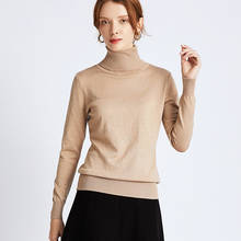 HLBCBG chic Autumn winter thick Sweater Pullovers Women Long Sleeve casual warm basic turtleneck Sweater female knit Jumpers top 2024 - buy cheap
